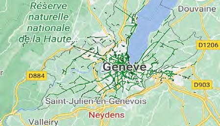 Carte du Genevois